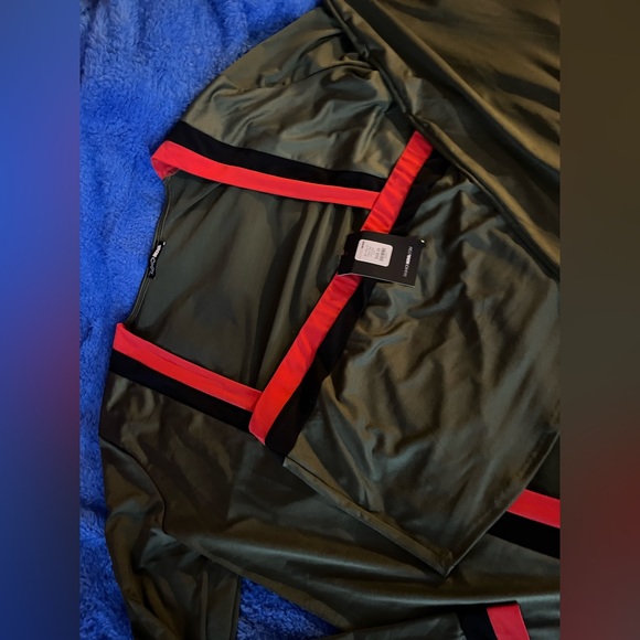 Women’s Fashion Nova My Way 3 Piece Matching Legging Set Size 2X - Picture 4 of 5